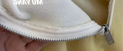 Designed embroidered squirrel hooded sweatshirt for women in spring and autumn loose and versatile American style lazy jacket Street King Limited