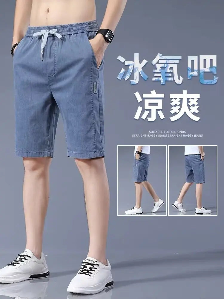 Men's Pants Shorts Thin Harajuku Casual Elastic Waist Sweatpants Male Short 2024 Summer Jogger Streetwear Breathable shorts Street King Limited