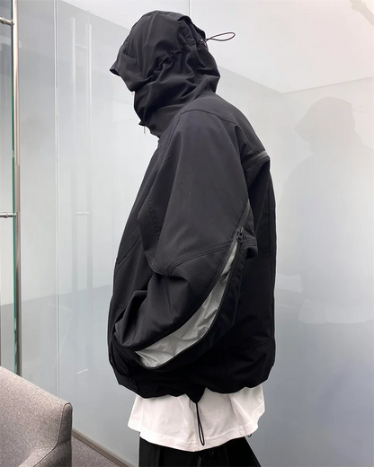 Undermycar Deconstruction Function Men's and Women's Charge Coat Street King Limited