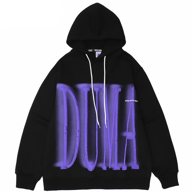 "Dark Knight" Unisex Men Women Streetwear Graphic Hoodie Daulet Apparel