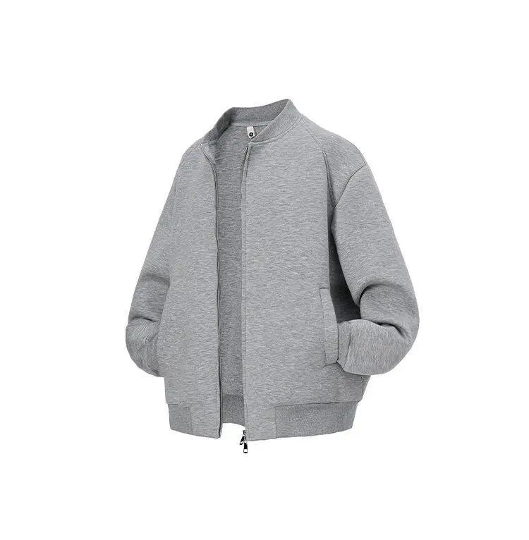 spring autumn air cotton baseball coat men streetwear fashion loose casual plus size bomber jacket women sweatshirt coat unique default style 505