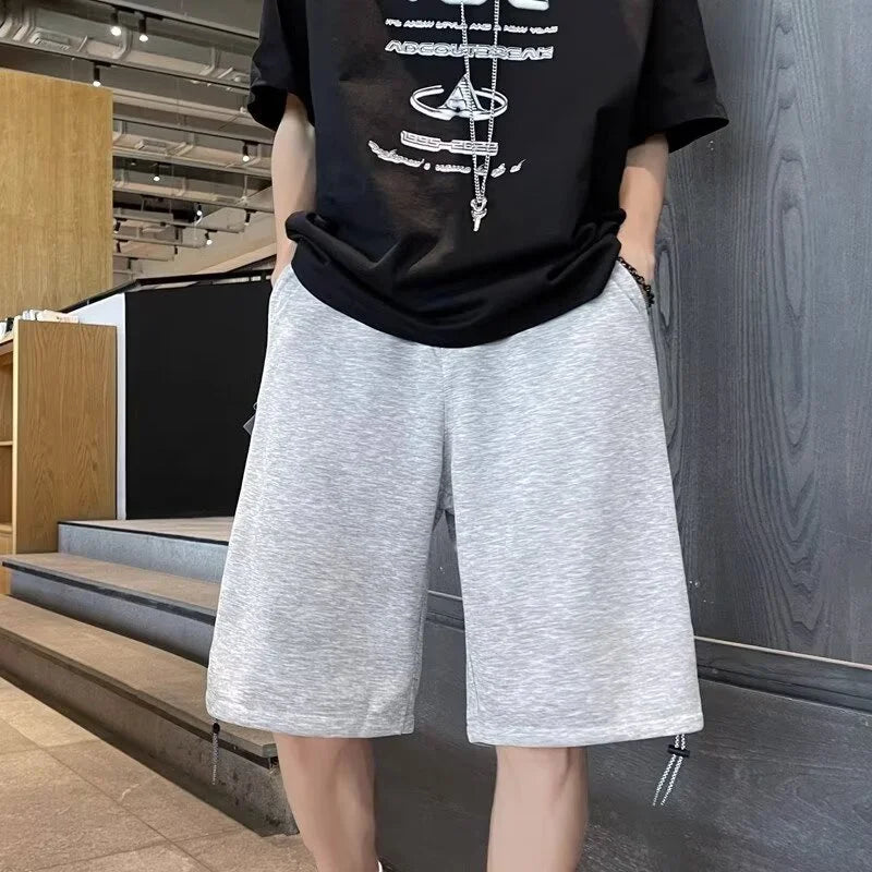 mens stitching rope athletic shorts drawstring breathable patchwork short pants summer outdoor streetwear y2k bermudas hombre summer street shorts