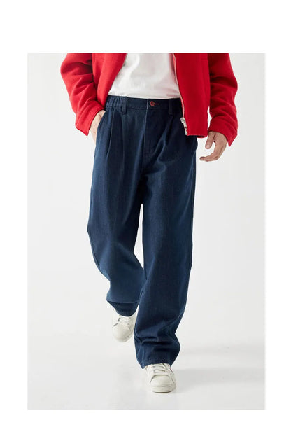 wide leg jeans men streetwear fashion loose casual plus size denim baggy jeans pants cityboy oversize cargo jeans trousers unique cargo style 1656