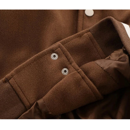 hip hop baseball jacket men streetwear letter embroidery varsity jacket men oversized fashion coat outwear unisex clothing menswear bottoms