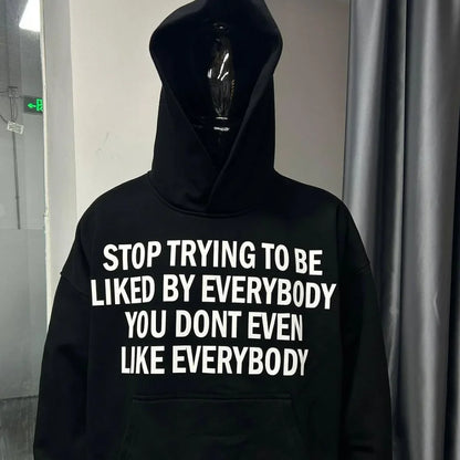 y2k Wome clothing hoodies Printed Pattern Pullover Sweatshirt streetwear Oversized  Punk Vintage kpop dance long-sleeved tops Street King Limited