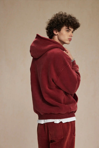 Batik fleece zippered hoodie Street King Limited