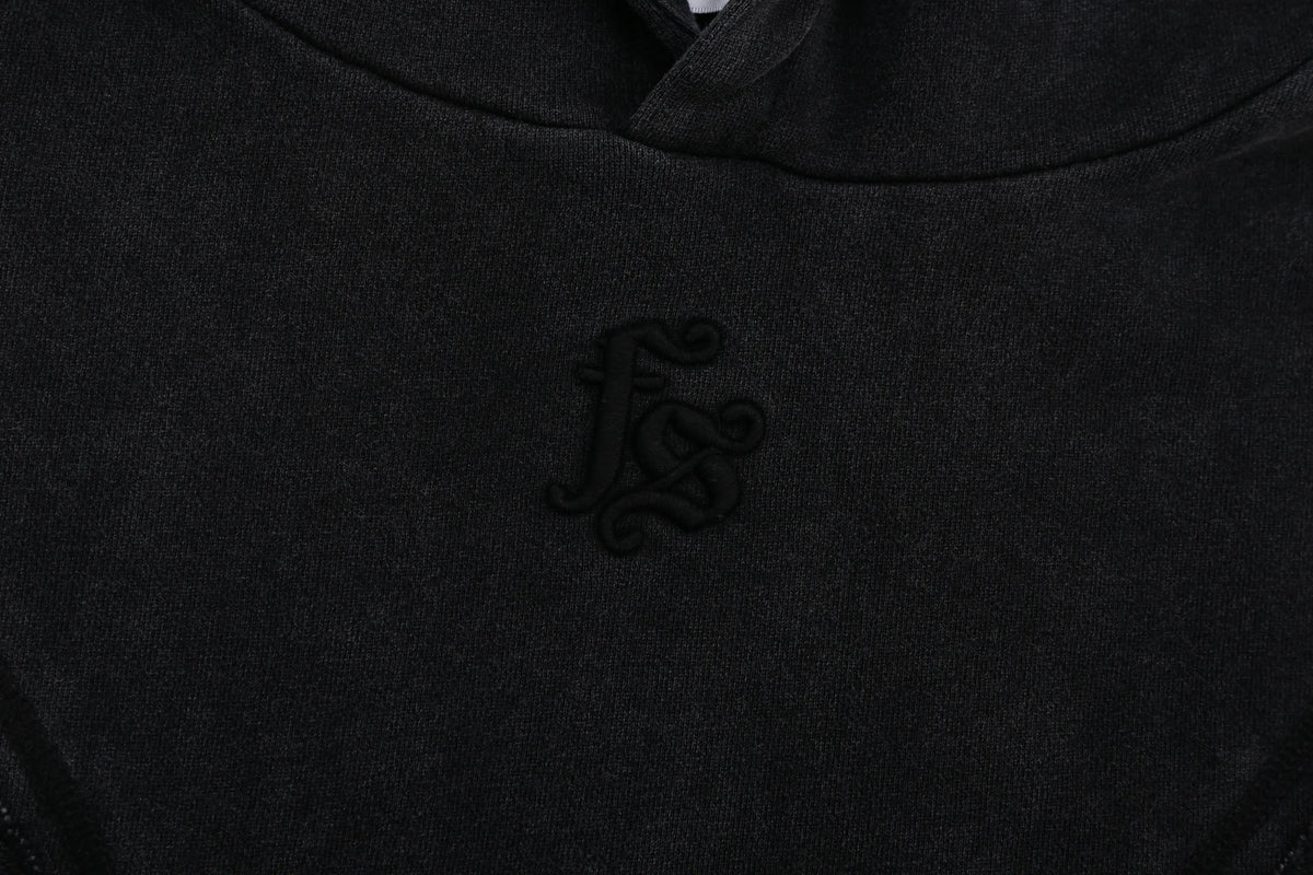 Reverse design process solid color hoodie Street King Limited