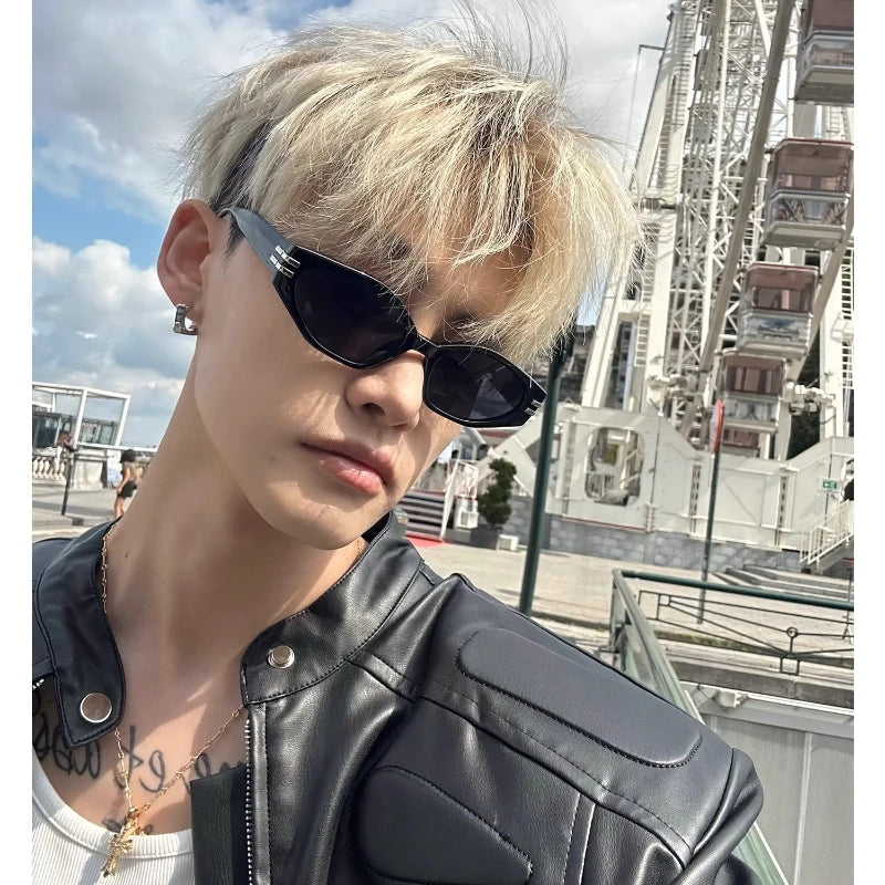 high street motorcycle pu leather jacket men hip hop trend shoulder padded coat street fashion stand collar zipper short outwear techwear shorts