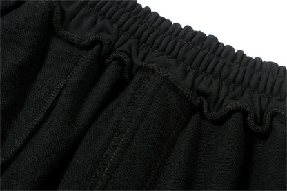 Undermycar 2024 Trendy Drawstring Logo Drawstring Pure Cotton Loose Fat Elastic Shorts Street King Limited
