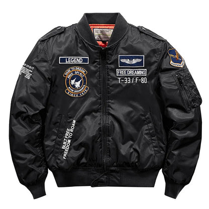 2023 hot bomber jacket mens air force ma 1 military baseball jacket plus size coat thick cargo jacket men clothing unique cargo style 5526