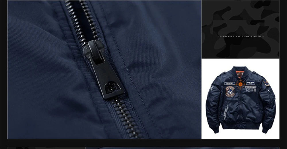 2023 hot bomber jacket mens air force ma 1 military baseball jacket plus size coat thick cargo jacket men clothing unique cargo style 5545