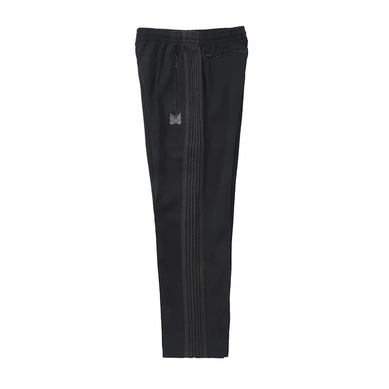 blue pattern embroidery casual motion pants men woman fashion street side edge weaving straight cylinder trousers unique default style 4550