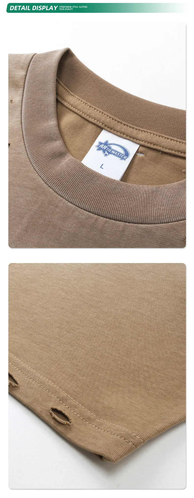 2024 Spring Summer New in Tops Tees Trendy Spray Dye Cut Damaged Washed Y2k Clothes Men's Short Sleeved T-shirt Oversized Street King Limited