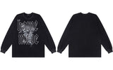 "Rhinestone" Unisex Men Women Streetwear Graphic Sweater Daulet Apparel