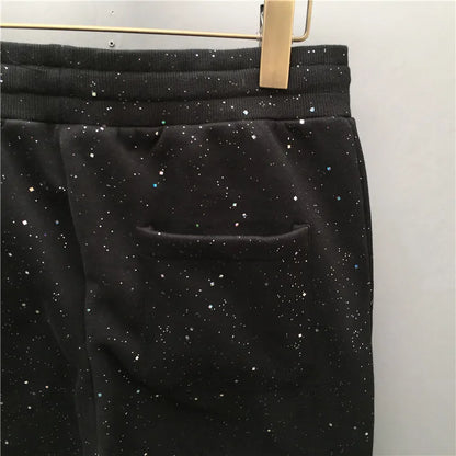 high new novelty luxury men 2022 classic shiny sky stars comfortable cotton parkour sweat casual pants sweatpants d48 unique joggers style 4256