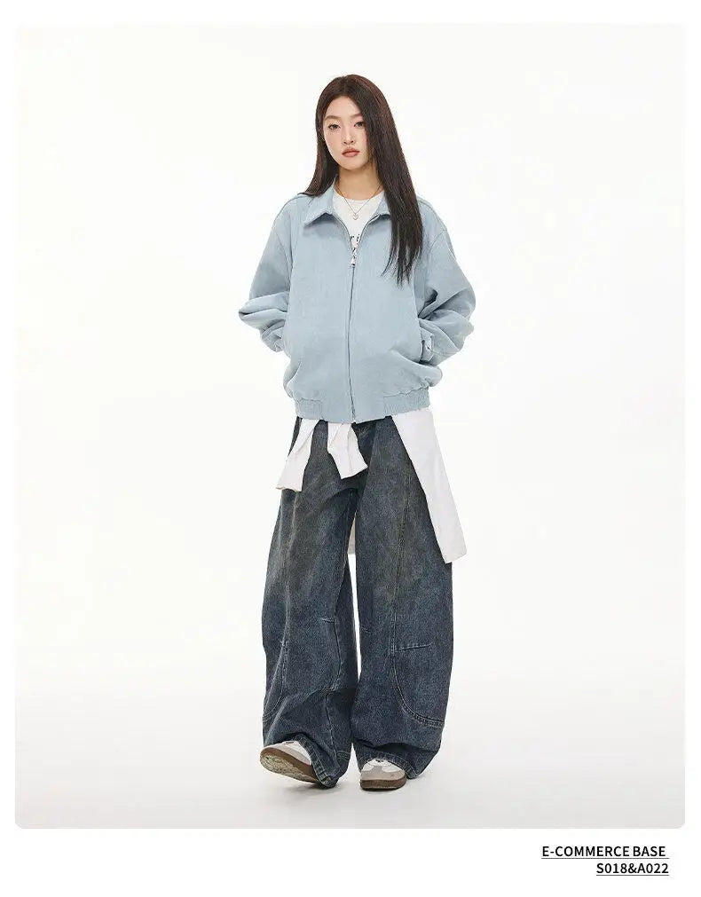 2025 spring short coat mens korean streetwear fashion loose casual bomber jacket women plus size autumn coat outerwear unique shorts style 276