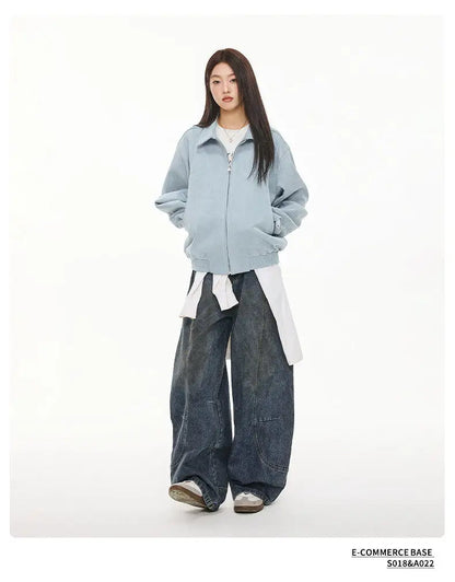 2025 spring short coat mens korean streetwear fashion loose casual bomber jacket women plus size autumn coat outerwear unique shorts style 276