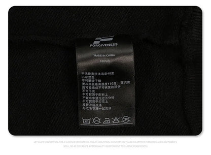 Gradient washing destroys vintage hoodies Street King Limited