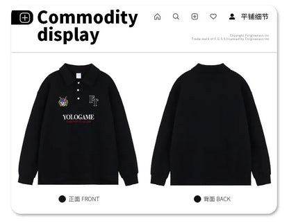 Polo shirt with lapel collar Street King Limited