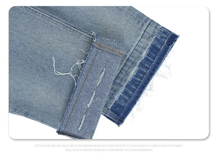 Destroy straight-leg wide jeans Street King Limited