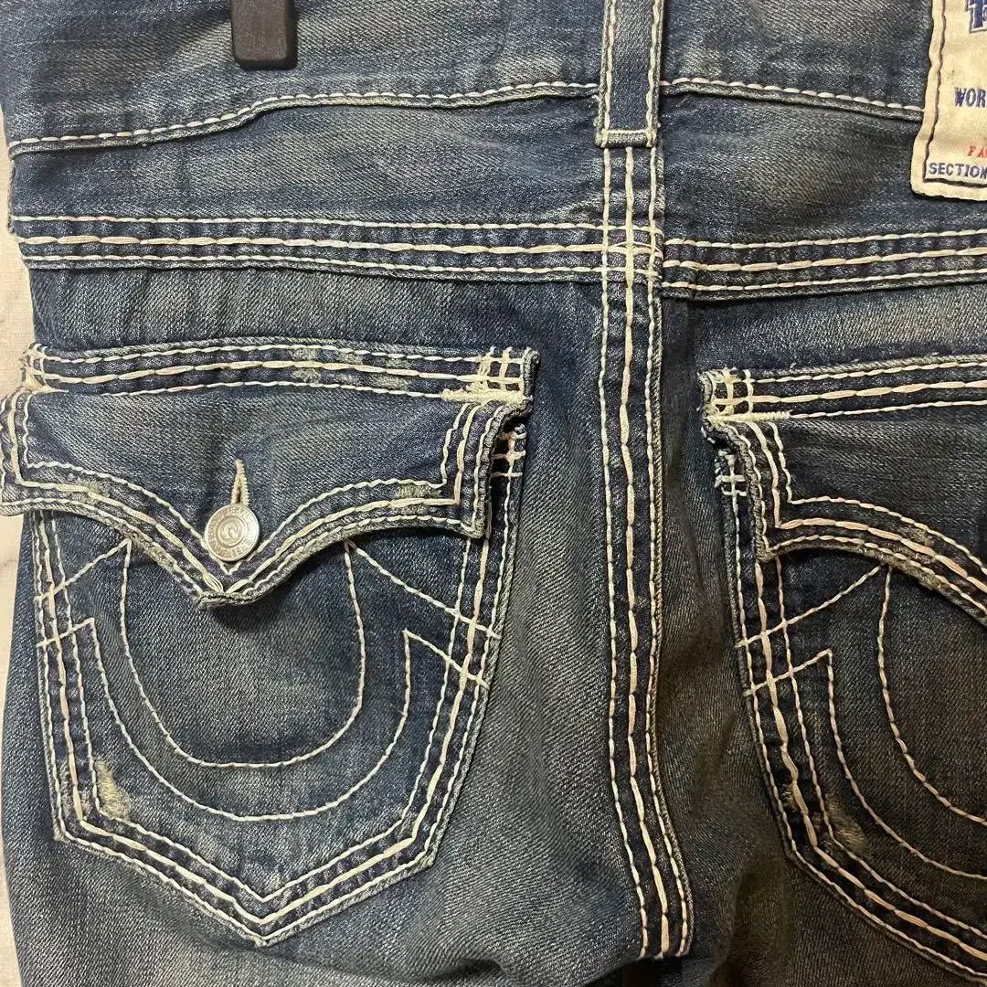 harajuku y2k new true religion high waist super t bootcut flared jeans street denim pants high waist straight leg wide leg jeans unique jeans style 1747
