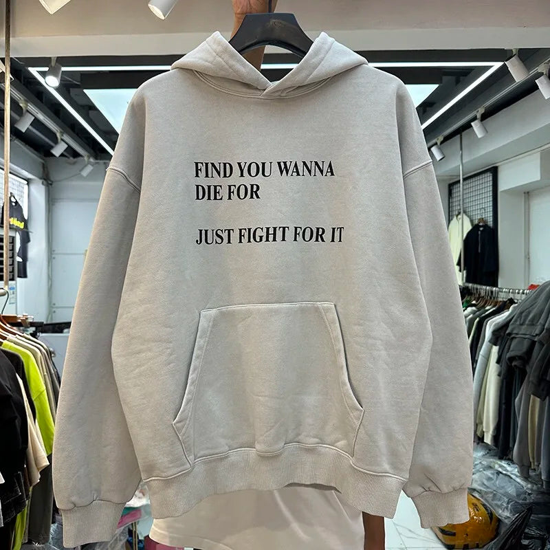 Monogrammed fleece hoodie Street King Limited