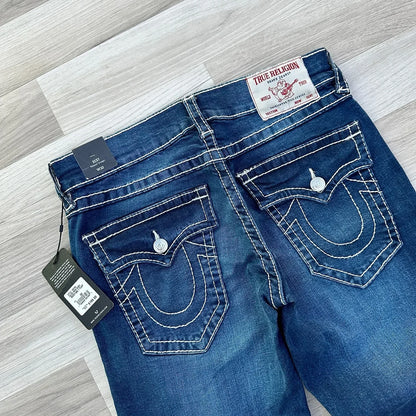 true faith embroidered jeans vintage street gothic loose casual denim hip hop red trousers couples baggy pants y2k clothes unique jeans style 3931