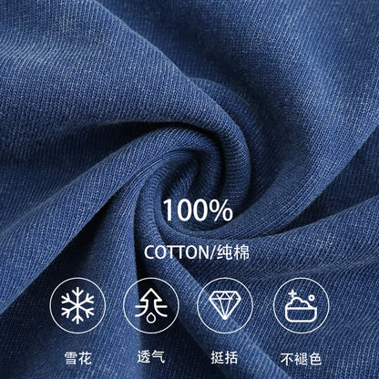 270g Heavyweight American Washed And Distressed Trendy Brand Loose Short-Sleeved T-Shirt For Men In Summer New Street Cotton Street King Limited