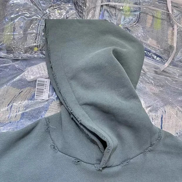 24AW printed fleece hoodie Street King Limited