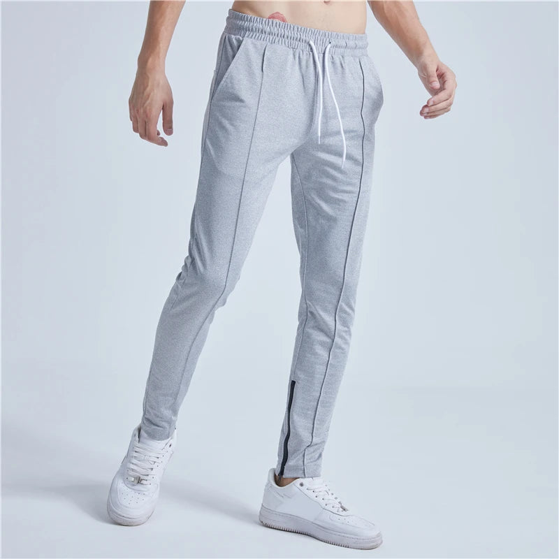 rainbowtouches new thin casual pants men fashion slim fit solid color brand trousers sweatpants elastic men workout pant unique joggers style 5069