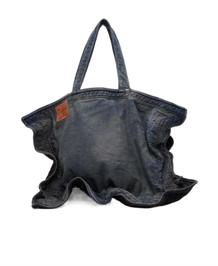 New 2024 Capacity Embroidered Project Messenger Strap Bag Men Women High Quality denimFunctional Shoulder Bags #787 Street King Limited