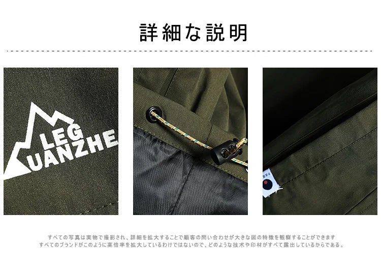 men clothing jacket for men new hooded coat for men jackets zip coats casual fishing couple top spring and autumn unique default style 5243