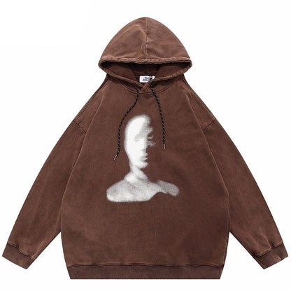 "Look Both Ways" Unisex Men Women Streetwear Graphic Hoodie Daulet Apparel