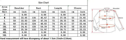 Spring Long Sleeved Shirt Men Fashion Retro Pocket Shirt Men Japanese Streetwear Loose Casual Shirt Mens Vintage Shirts M-3XL Street King Limited