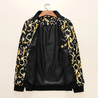 new 2023 luxurious gentleman men 3d flowers heavy baseball coats jackets abstract digital coat warm 431 unique default style 1439
