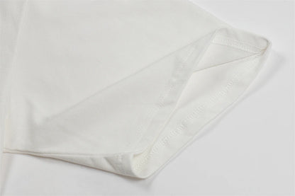 Summer Kanye West Chicago Limited Peripheral High-Street Retro Tops T-Shirt Street King Limited