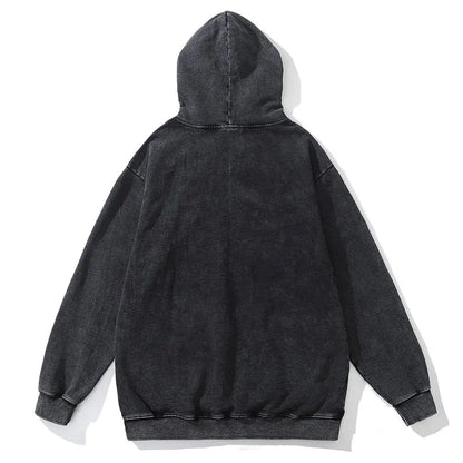 Vintage Hoodie Streetwear Y2K Hip Hop Japanese Anime Girl Print Oversized Hooded Sweatshirt Harajuku Fashion Punk Goth Pullover Street King Limited