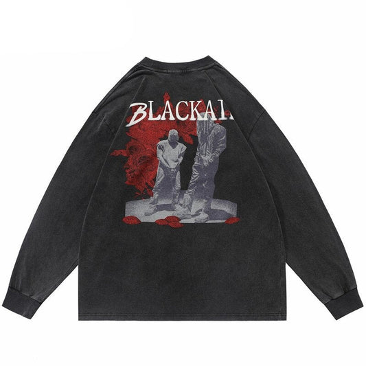 "Chopped Up" Unisex Men Women Streetwear Graphic Sweatshirt Daulet Apparel