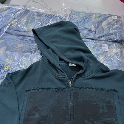 Cloth craft hooded zipper sweater jacket Street King Limited