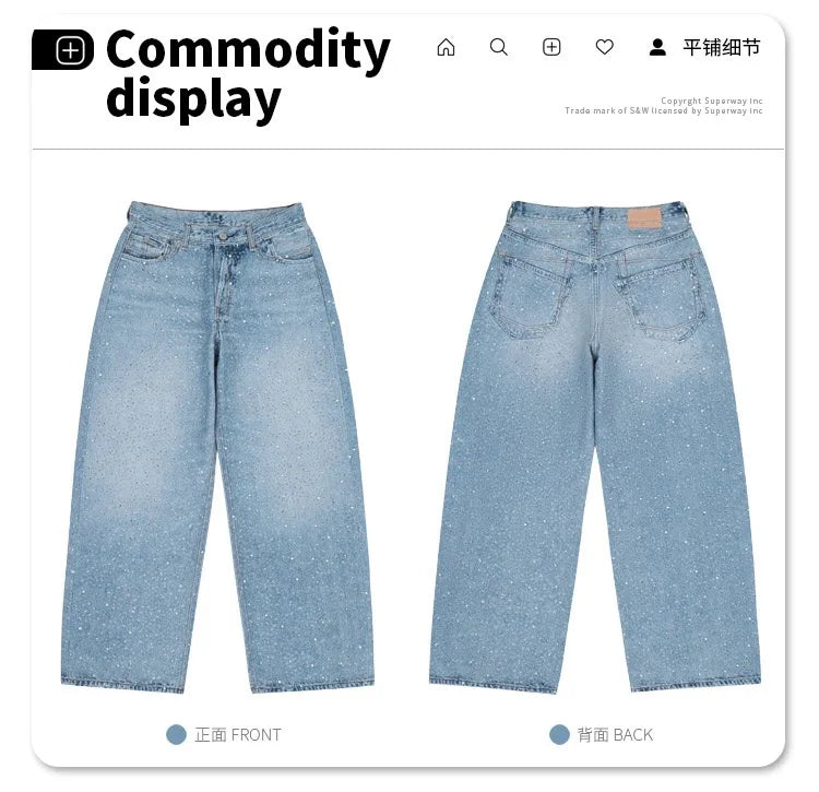 AC Hot Drill Design Jeans Street King Limited