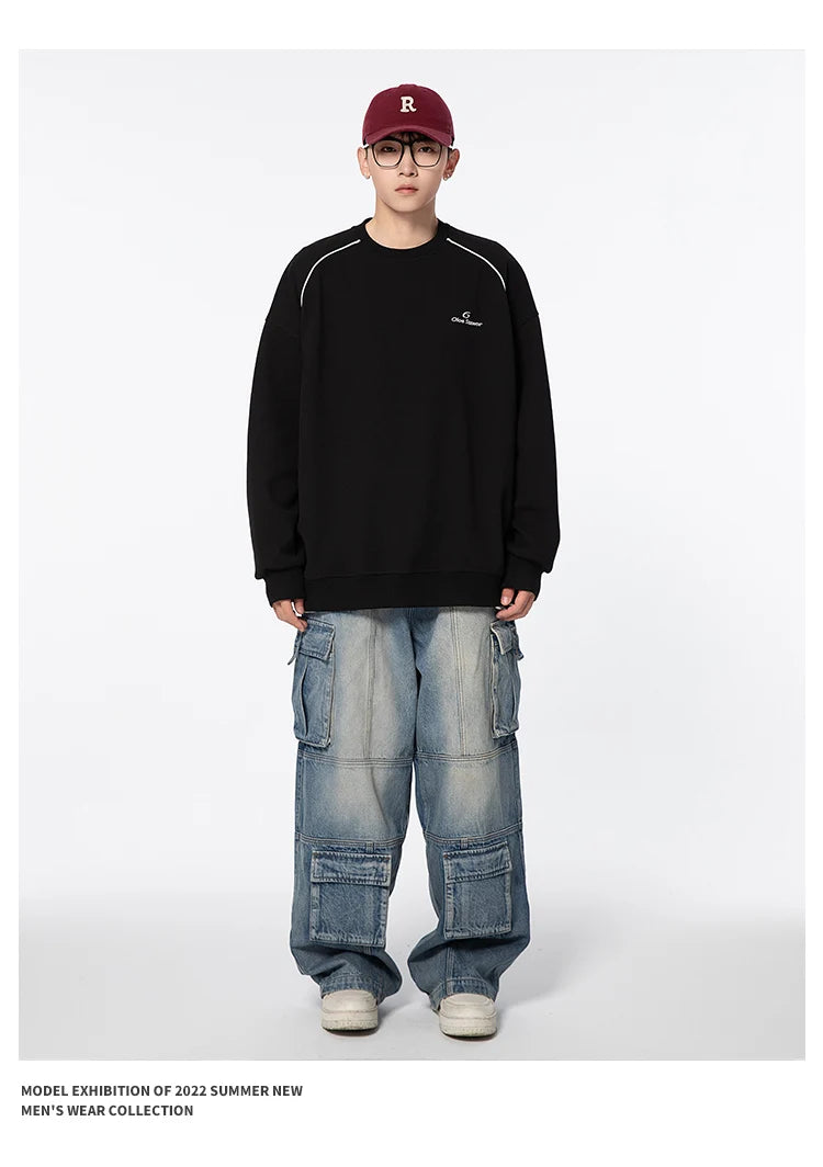 2025 Spring Autumn Sweatshirt Men Women Streetwear Fashion Loose Casual Pullover Hoodies Sweatshirts Tops Street King Limited