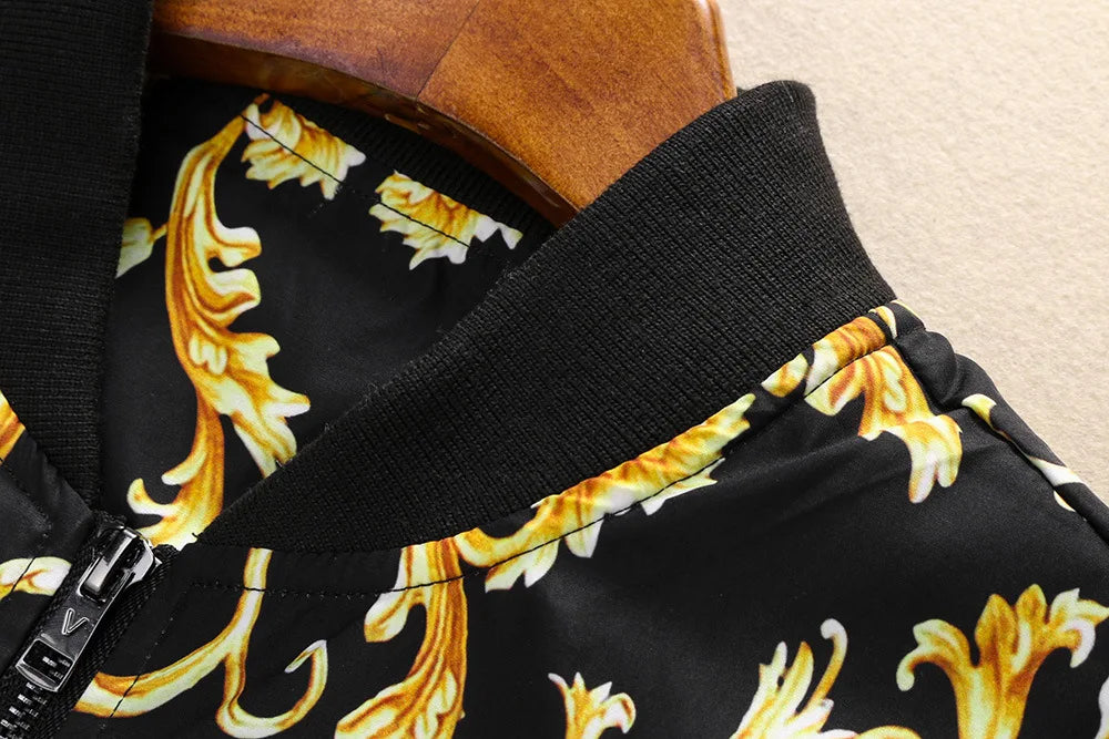 new 2023 luxurious gentleman men 3d flowers heavy baseball coats jackets abstract digital coat warm 431 unique default style 1442