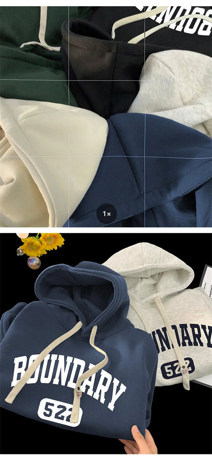 Animecore Statement Graphic Hoodie Layering Essential