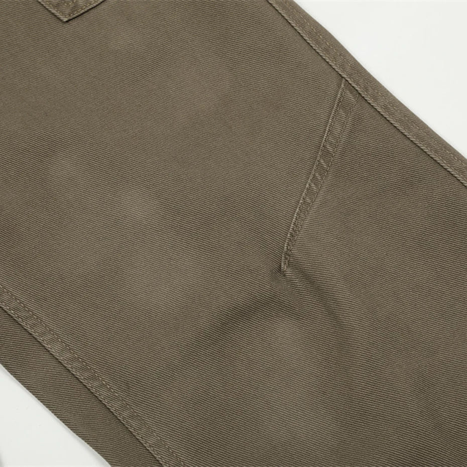 american style cargo jeans mens black loose straight denim pants casual baggy jeans trousers unique cargo style 2726