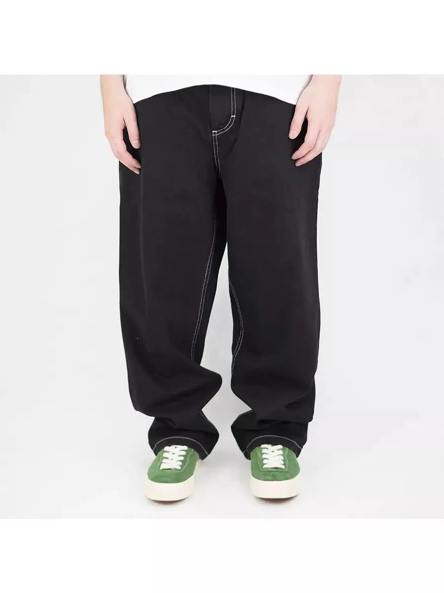 Polar Big Boy Baggy Jeans Y2K Golf Trap Wang Jeans for Mens Womens Streetwear Embroidery Pants Denim Simple Cargo Trousers Street King Limited