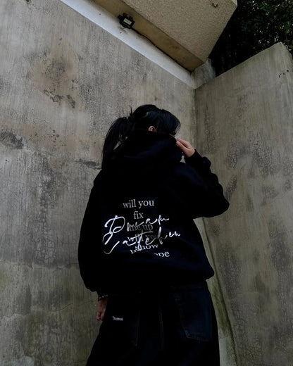 2000s Retro Hoodie Women Men Streetwear Harajuku gothic print Graphic Oversized Jacket Punk hip hop Y2K Clothes Sweatshirt tops Street King Limited