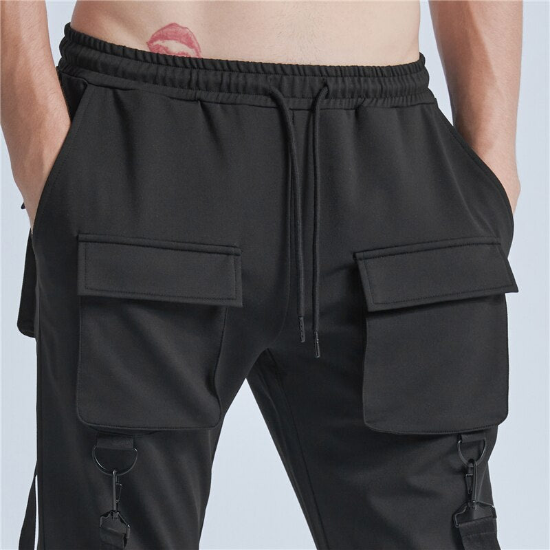 “Hustle" Streetwear Hip Hop Unisex Pants Daulet Apparel