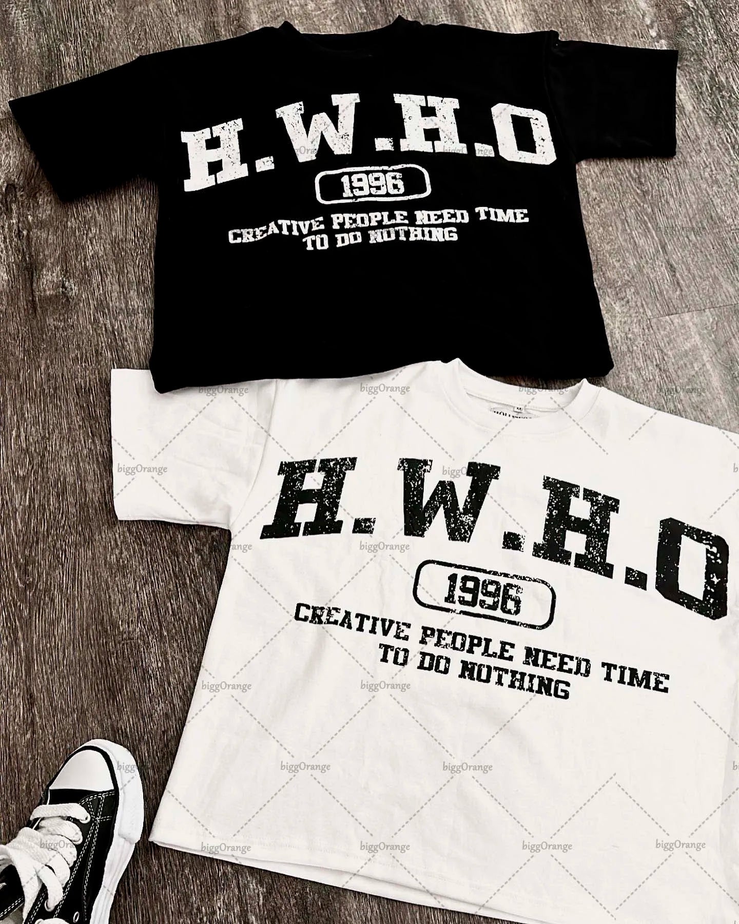 Y2K street trend letters oversized printed T-shirt men's,fashionable retro loose casual versatile round neck top T-shirt women's Street King Limited