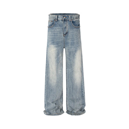 high street washed y2k baggy jeans for men and women straight pockets ropa homber pantalones denim trousers oversized cargos military streetwear pants