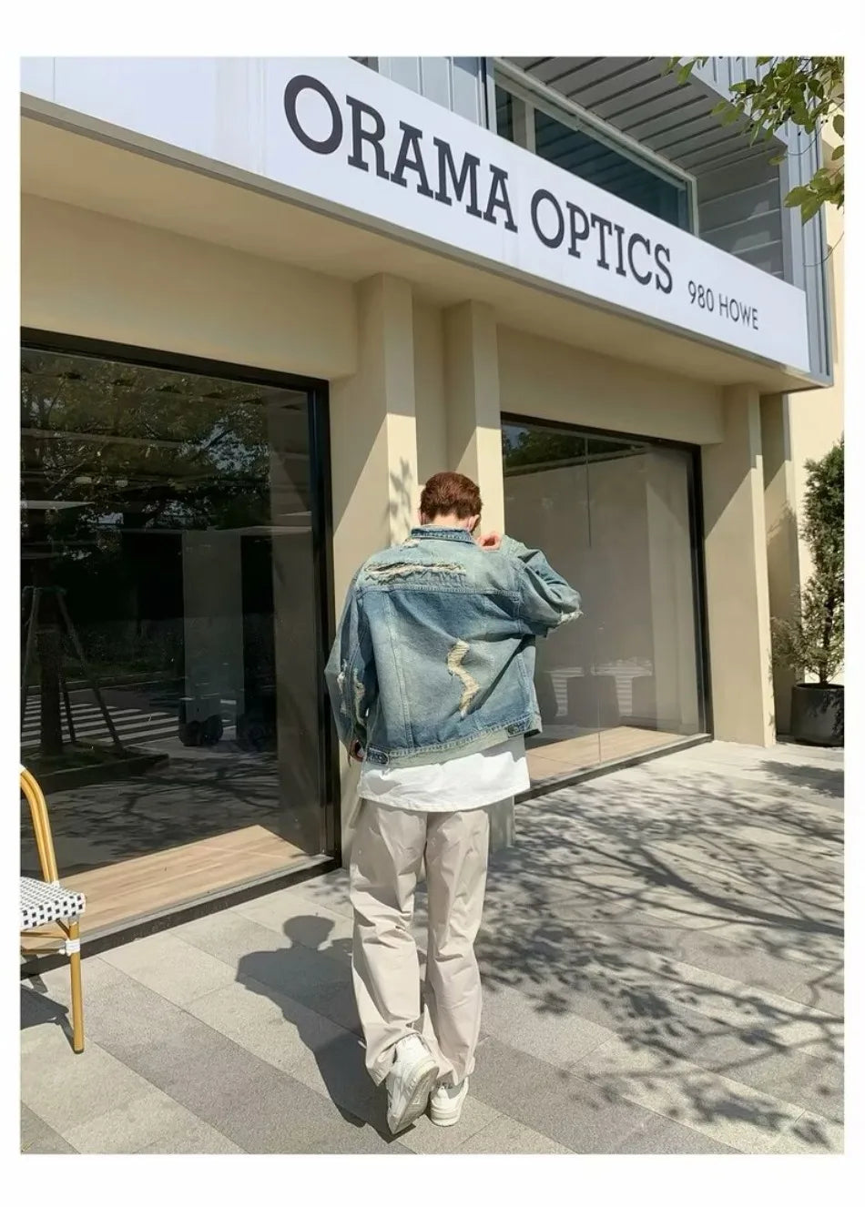 high street washed denim jacket mens trends new spring streetwear single breasted casual hip hop coats loose cowboy outwear unique jeans style 3995